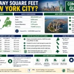 how many square feet is new york city