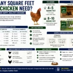how many square feet does a chicken need