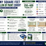 how many square feet a gallon of paint covers