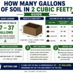 How Many Gallons of Soil in 2 Cubic Feet