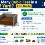 How Many Cubic Feet in a Half Yard