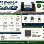 how many square feet does 1 bundle of shingles cover
