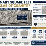 How Many Square Feet Is a Slab of Granite? Countertop Size Guide