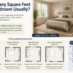How Many Square Feet Is a Bedroom Usually?