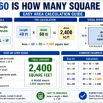 40x60 is how many square feet
