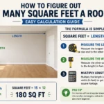 how to figure out how many square feet a room is