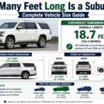 how many feet long is a Suburban