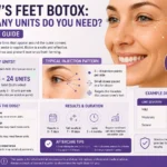 how many Botox units are used for crow's feet