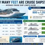 how many feet are cruise ships