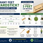 how many feet is a yardstick