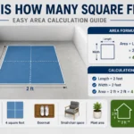 2x2 is how many square feet