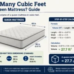 How Many Cubic Feet Is a Queen Mattress? Guide