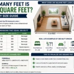 how many feet is 350 square feet?