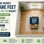 How Many Square Feet Are in a 15×15 Room