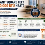 how many square feet will 80000 btu heat
