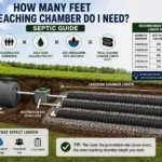 how many feet of leaching chamber you need