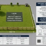 How Many Linear Feet to Fence an Acre