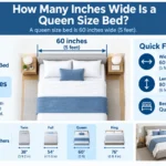 How Many Inches Wide Is a Queen Size Bed