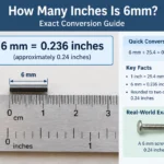 How Many Inches Is 6mm