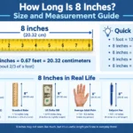 how long is 8 inches