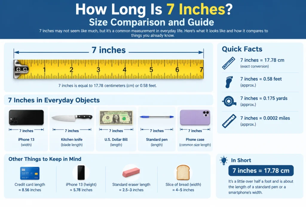 How Long Is 7 Inches