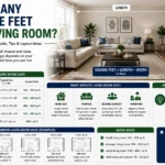How Many Square Feet in a Living Room