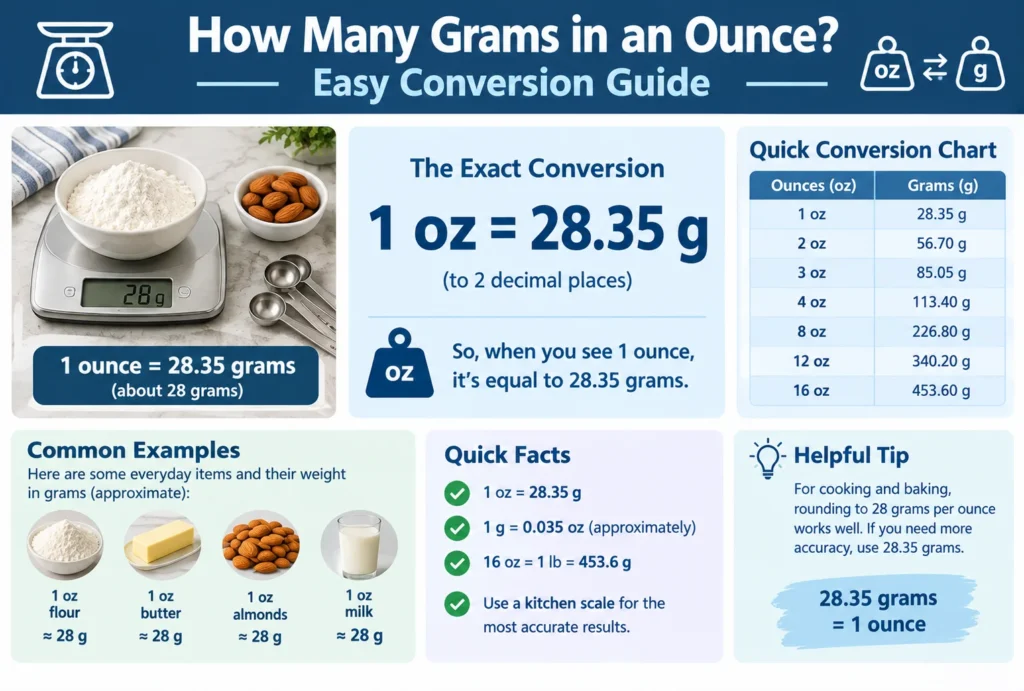 How Many Grams in an Ounce