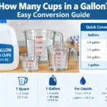 how many cups in a gallon