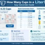 How Many Cups in a Liter