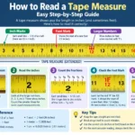how to read a tape measure